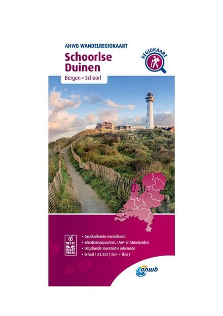 ANWB Walking Map - Schoorlse Duinen - 1:33,333 - 090