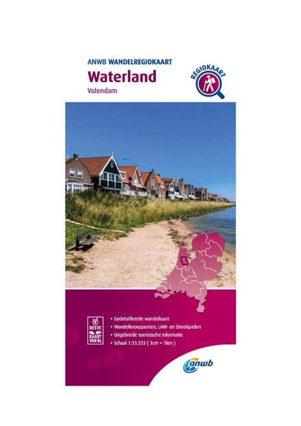 ANWB Walking Map - Waterland - 1:33,333 - 116