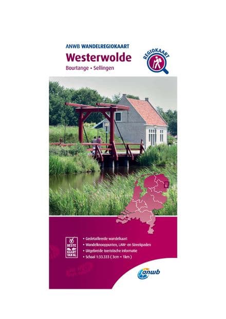ANWB Walking Map - Westerwolde - 1:33,333 - 119