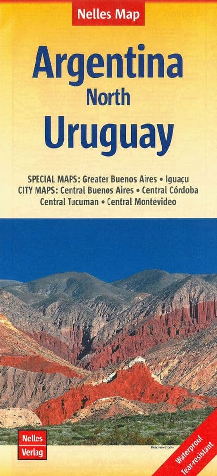 Argentina North & Uruguay Road Map - Nelles