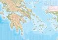 Athens & Peloponnes - Holiday Map - ITM