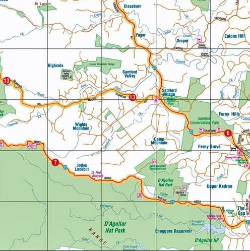Australia Motorcycle Atlas with 200 Top Rides - Hema 020SP
