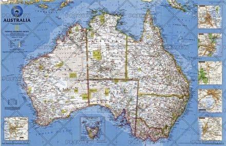 Australia - Published 2000 by National Geographic