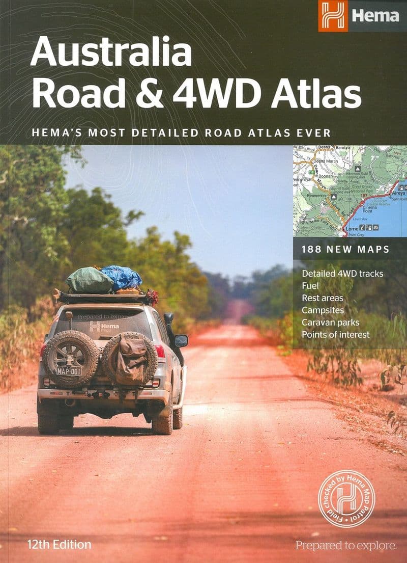 Australia Road & 4WD Atlas - Hema (000)
