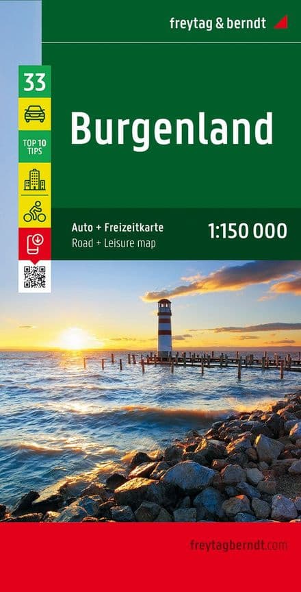 Austria Burgenland 33 - Freytag & Berndt - 1:150,000