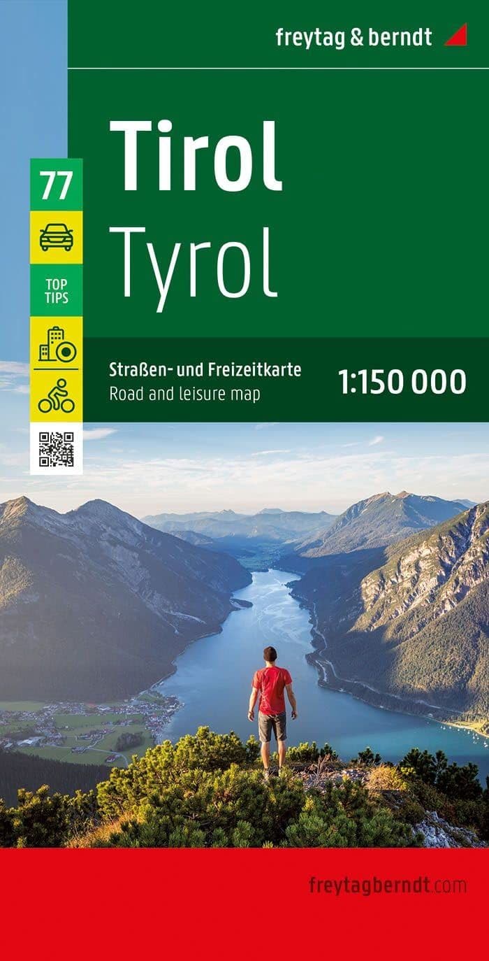 Austria Tyrol 77 - Freytag & Berndt - 1:150,000