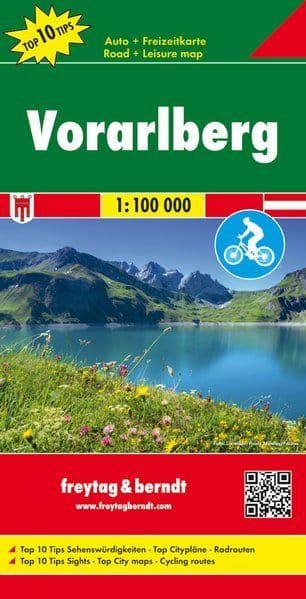 Austria Voralberg 88 - Freytag & Berndt - 1:100,000