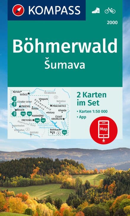 Böhmerwald Sumava - Kompass 2000