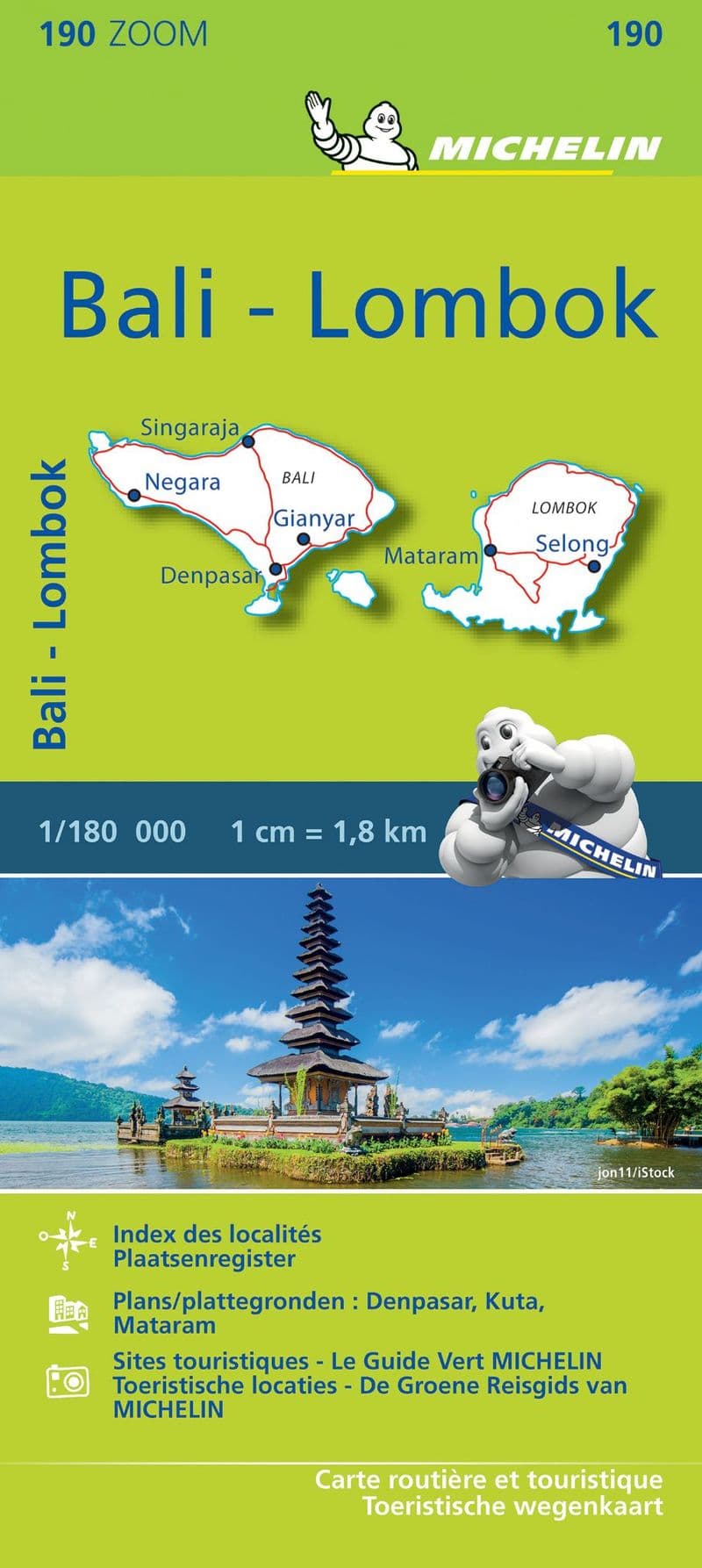 Bali Lombok Road Map - Michelin 190