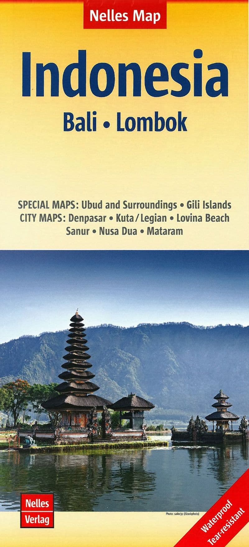 Bali & Lombok Road Map - Nelles