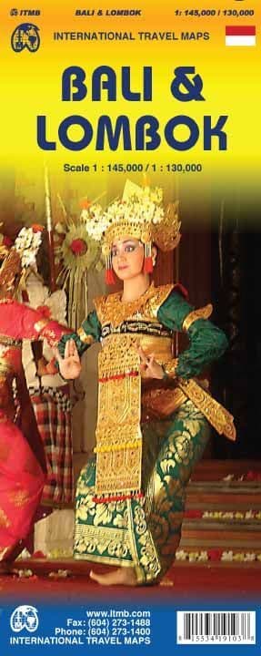 Bali & Lombok Travel Map - ITM