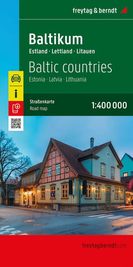 Baltic States - Road Map - F&B - 1:400,000