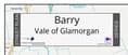 Barry Street Map - 2024