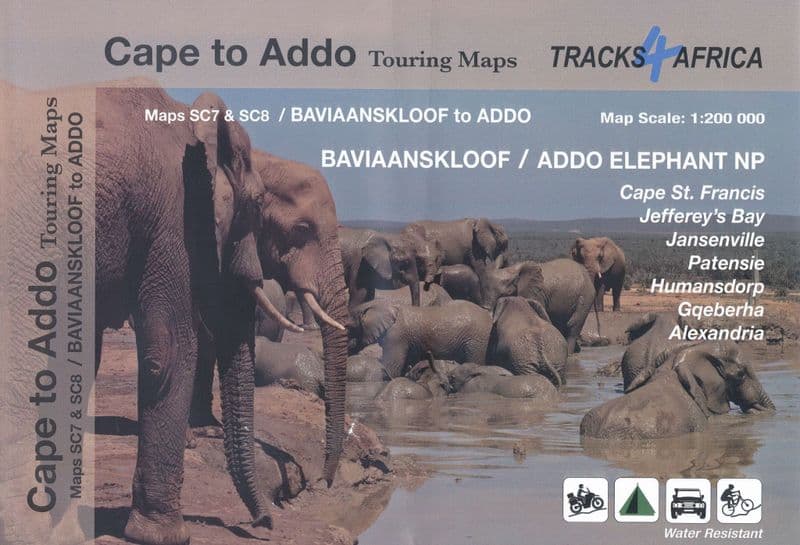 Baviaanskloof to Addo: Maps SC7 & SC8 - Tracks4Africa