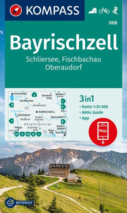 Bayrischzell / Schliersee / Fischbachau / Oberaudorf - Kompass 008