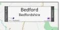 Bedford Street Map - 2024