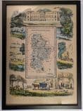Bedfordshire - by 'Reuben Ramble' - Reproduction County Map