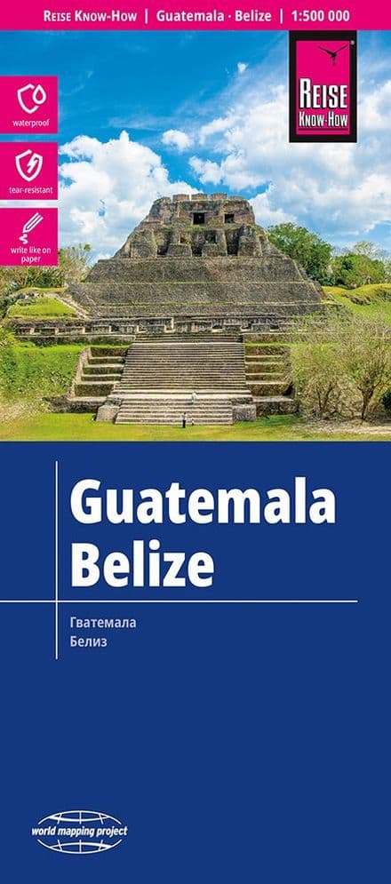 Belize & Guatemala - Road Map - Reise