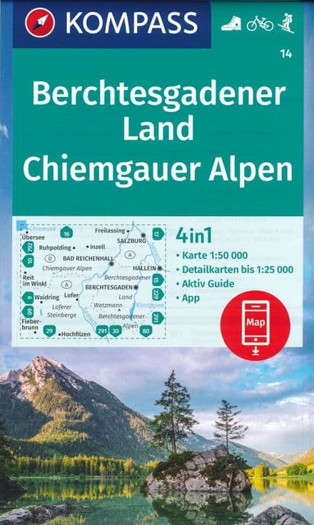 Berchtesgadener Land / Chiemgauer Alpen - Kompass 14