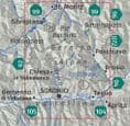 Bernina / Valmalenco / Sondrio - Kompass 93 - 1:50,000