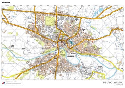 Bespoke A - Z Street Map