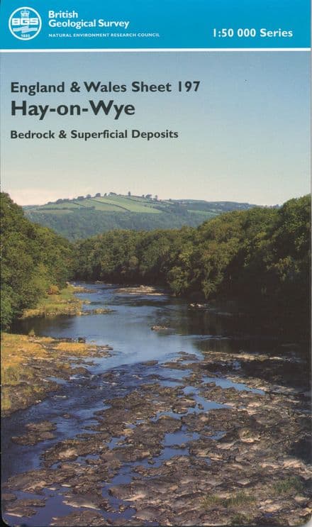 BGS - E 197 - Hay on Wye Bedrock & Superficial