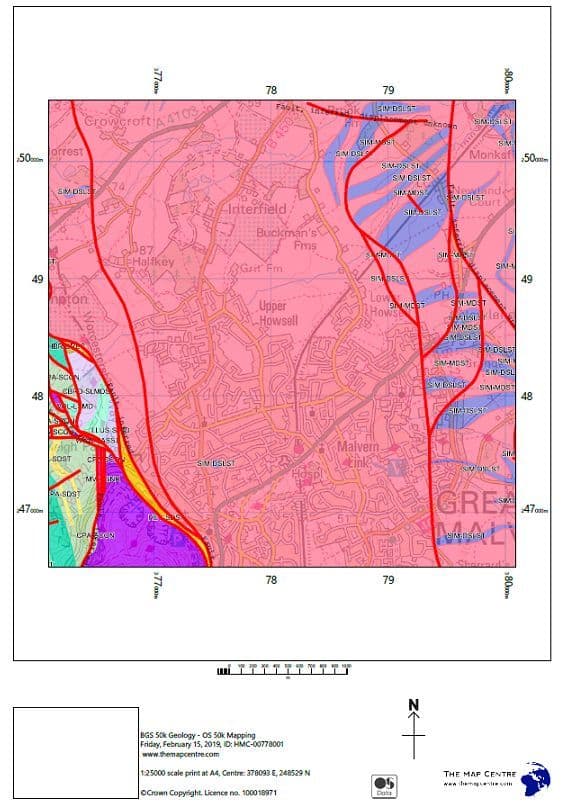 Ordnance Survey 1:200 Urban & Rural - Plot - By Post