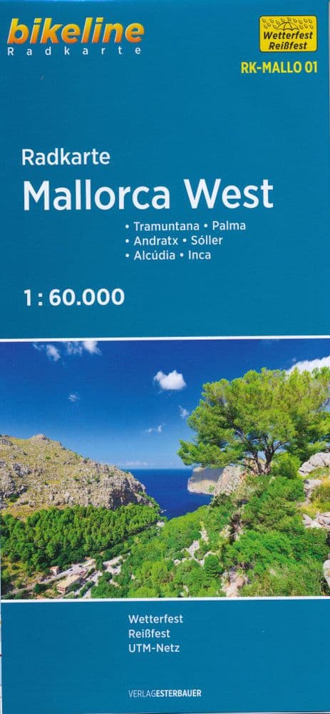 Bikeline - Mallorca West Cycle Map