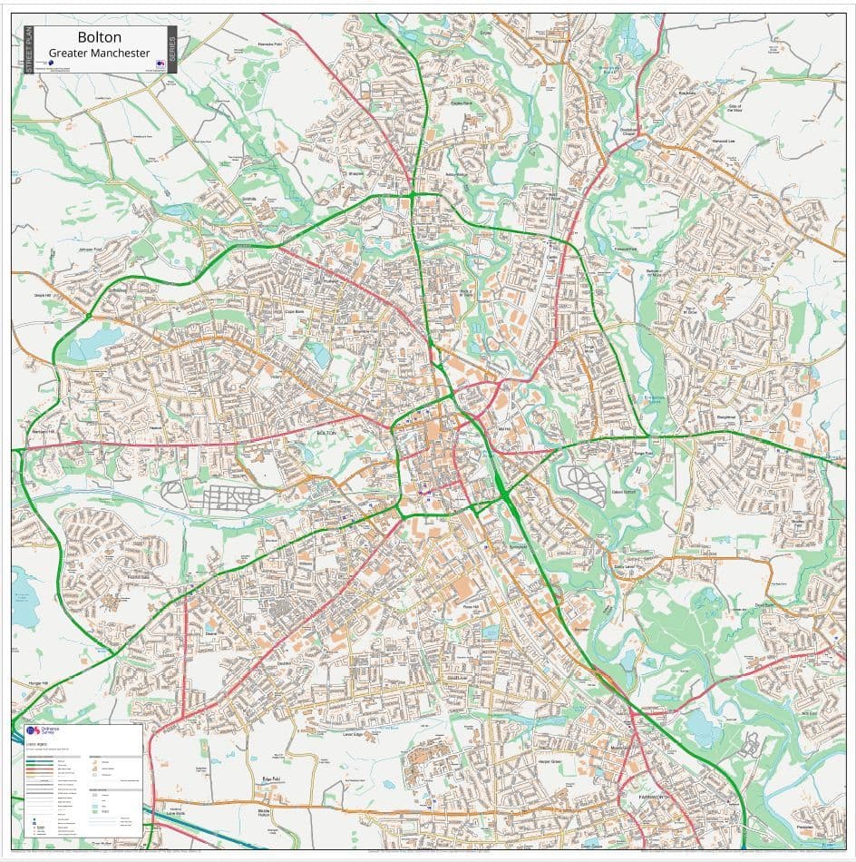 Bolton Street Map - 2024