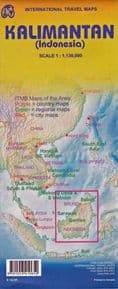 Borneo / Kalimanton Travel Map - ITM