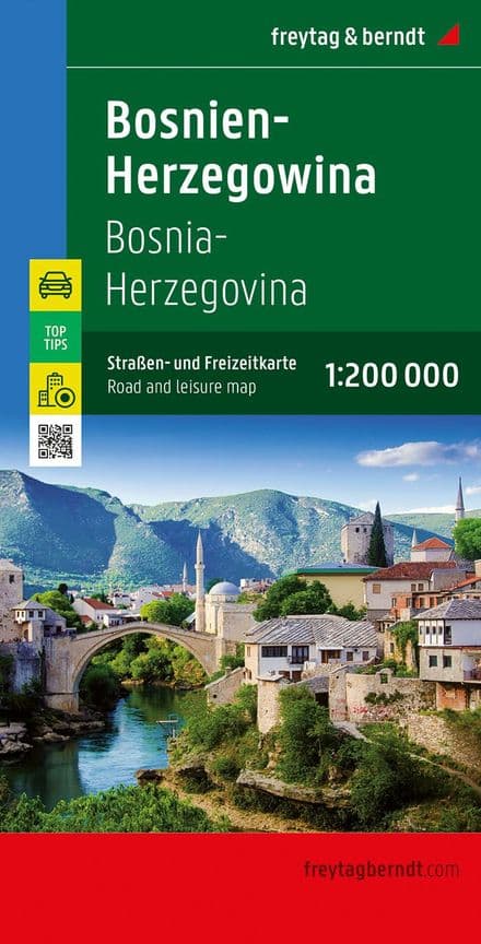 Bosnia and Herzegovina Road Map - F&B (J025)
