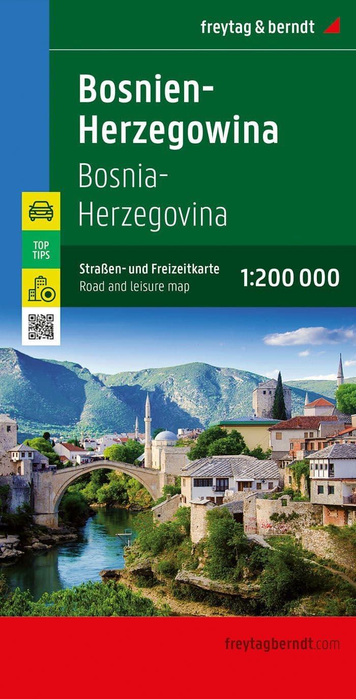 Bosnia and Herzegovina Road Map - F&B (J025)