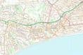 Bournemouth Street Map - 2024
