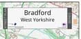 Bradford Street Map - 2024
