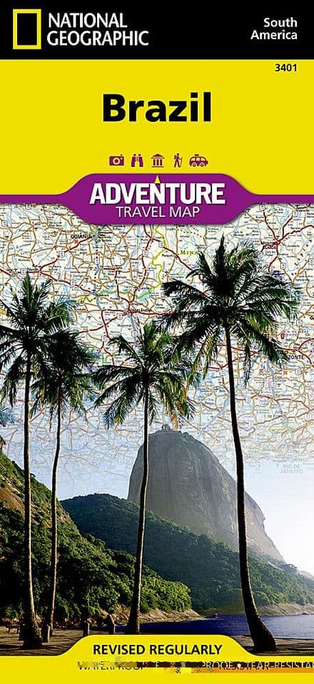 Brazil Adventure Map - National Geographic