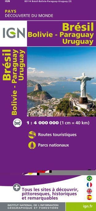 Brazil, Bolivia, Paraguay & Uruguay - IGN