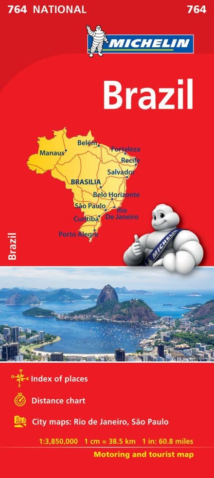 Brazil - Michelin Map 764