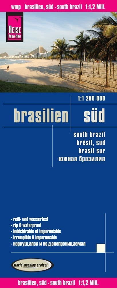 Brazil - South - Road Map - Reise