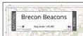 Brecon Beacons National Park - Wall Map - 2025