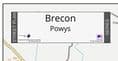 Brecon Street Map - 2024