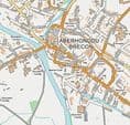 Brecon Street Map - 2024