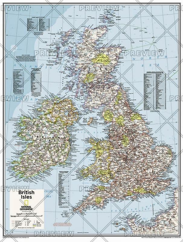 British Isles - 10th Edition 2015 by National Geographic