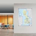 British Isles Motoring Wall Map A-Z - 2024 - Supersize (GBIM, GBIM-AL) (120 x 174cm)
