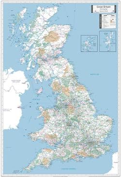 British Isles Wall Maps