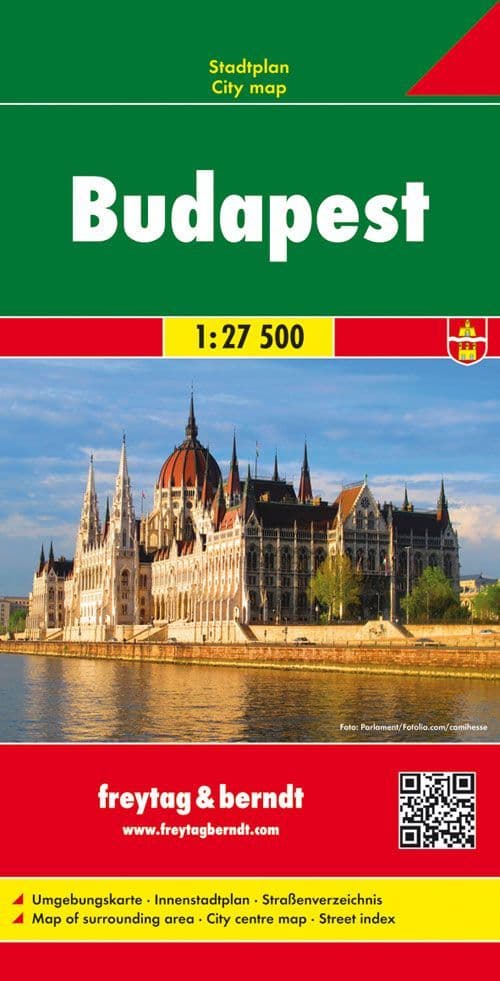 Budapest - Street Map - F&B