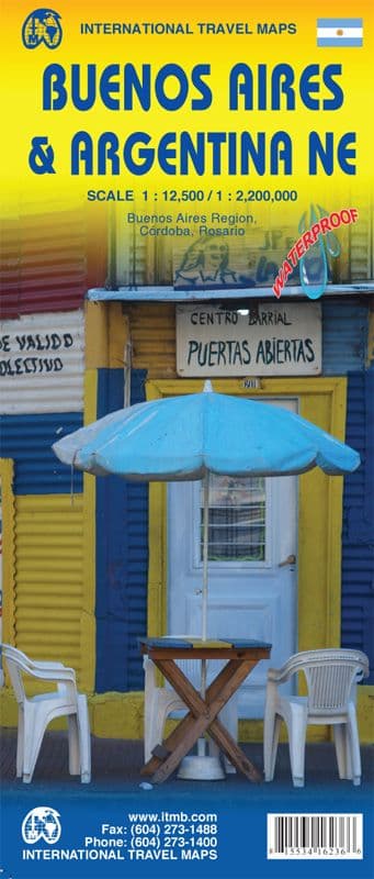 Buenos Aires & North Argentina - Travel Map - ITM
