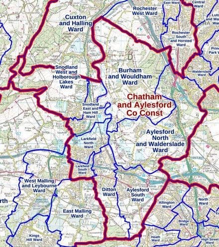 Build Your Own Map Electoral Constituencies Plus Wards Map GB