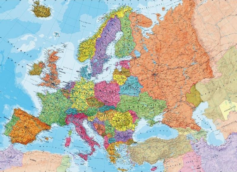 Build Your Own Map of Europe