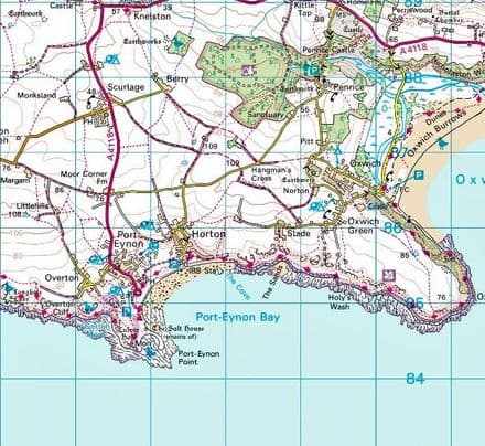 Build Your Own Ordnance Survey Landranger or Explorer Map - Standard Scales