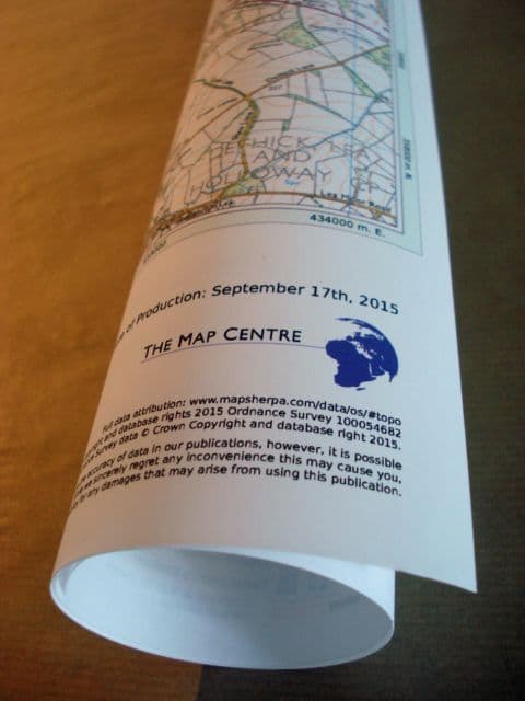Build Your Own Ordnance Survey Landranger or Explorer Map - Various Scales